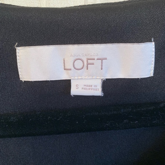 Loft sleeveless black‎ and white dress - Picture 2 of 6